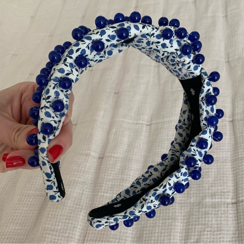 Lele Sadoughi X Liberty Beaded Headband